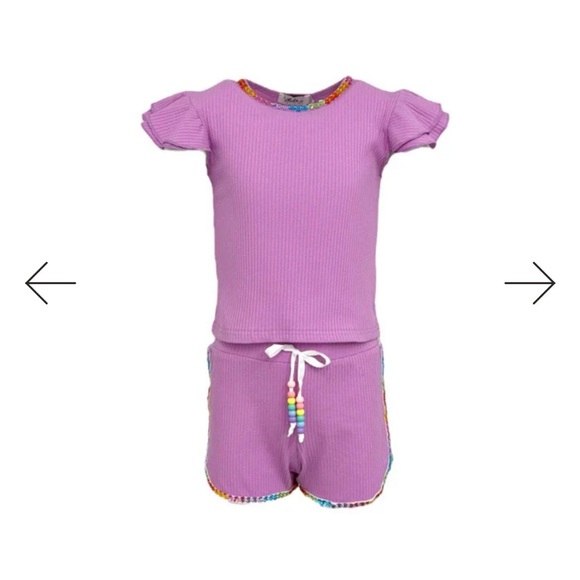 Lola And The Boys Other - LOLA AND THE BOYS CANDY GEM BEAD RUFFLE SET